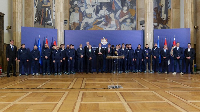 Vaterpolisti kod Vučiča